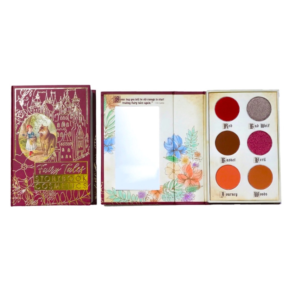Storybook Cosmetics ‘Red Riding Hood’ eyeshadow palette (discontinued)